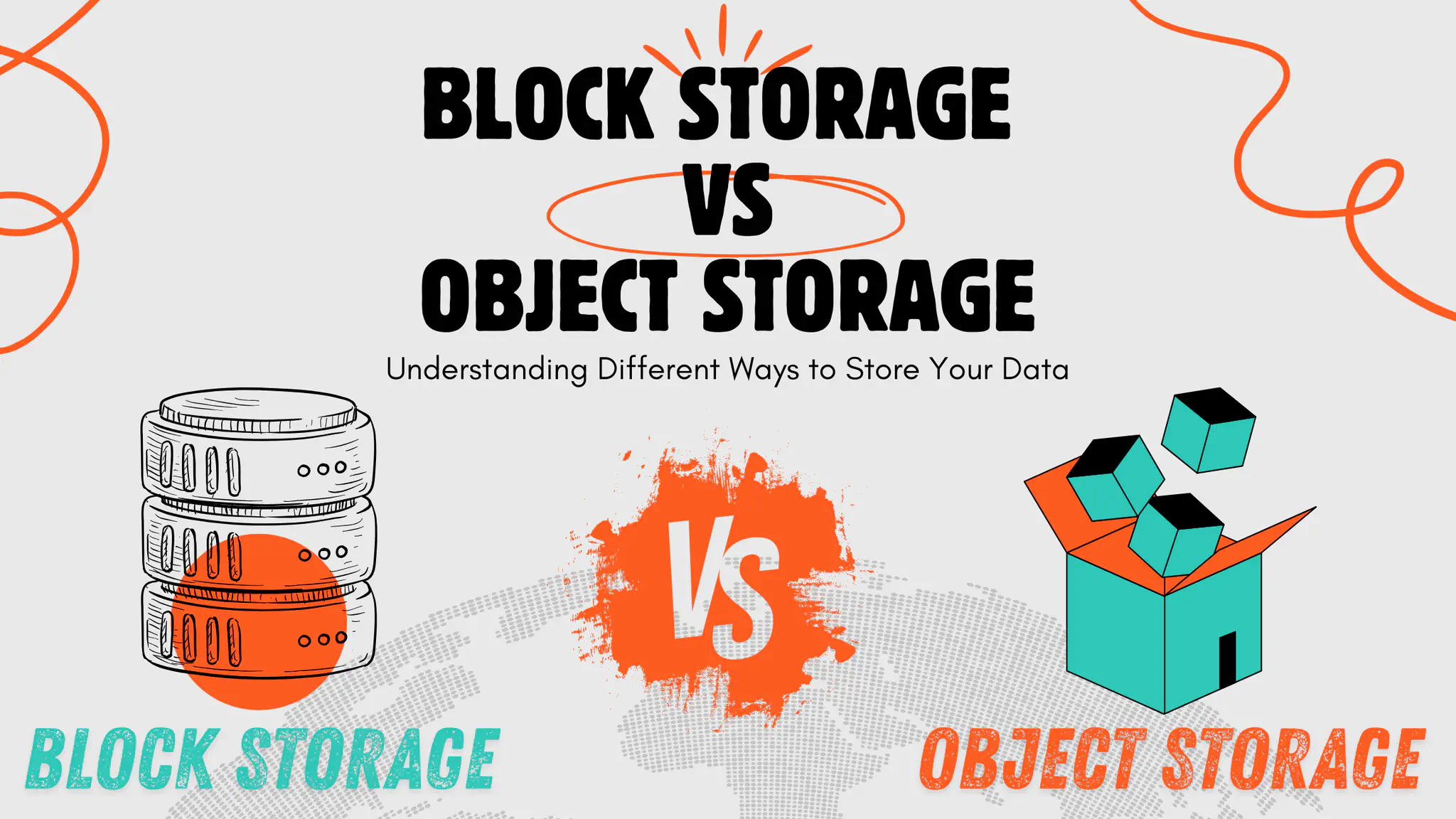 Block Storage vs Object Storage
